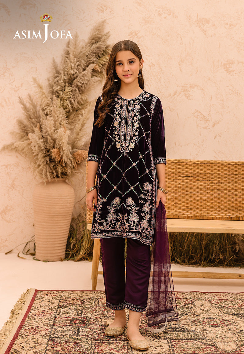Asim Jofa | Velvet Edit | AJKV-08 - by - Libasekhas UK - Registered Vendor of : Asim Jofa - 100% Original Designer Dresss