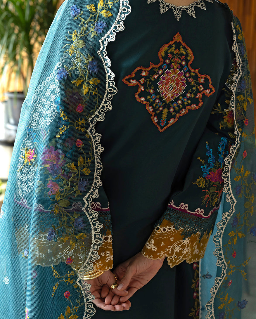 Esmel | Mon Tresor Luxe Lawn 26 | Lumi - by Libasekhas UK - Registered Vendor of : Esmel - 100% Original Designer Dress