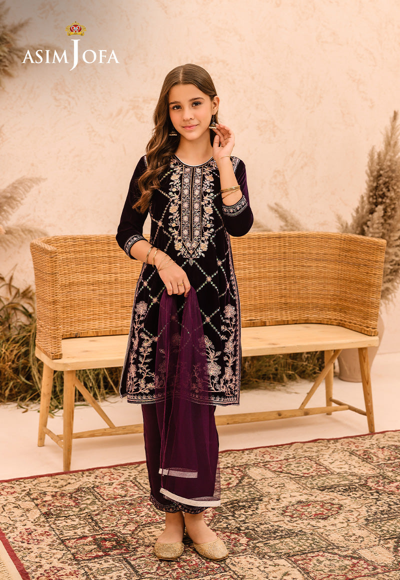 Asim Jofa | Velvet Edit | AJKV-08 - by - Libasekhas UK - Registered Vendor of : Asim Jofa - 100% Original Designer Dresss