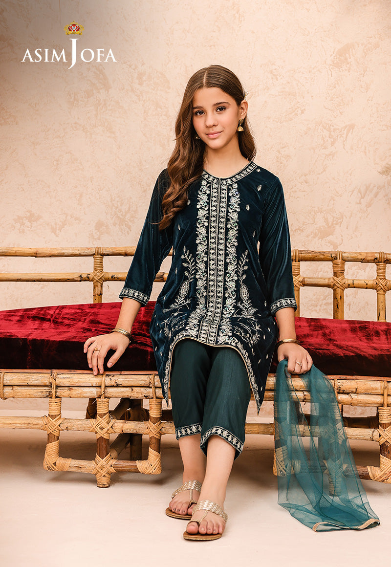 Asim Jofa | Velvet Edit | AJKV-07 - by - Libasekhas UK - Registered Vendor of : Asim Jofa - 100% Original Designer Dresss