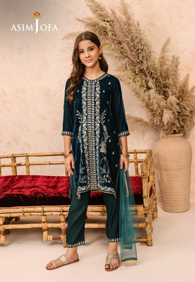 Asim Jofa | Velvet Edit | AJKV-07 - by - Libasekhas UK - Registered Vendor of : Asim Jofa - 100% Original Designer Dresss