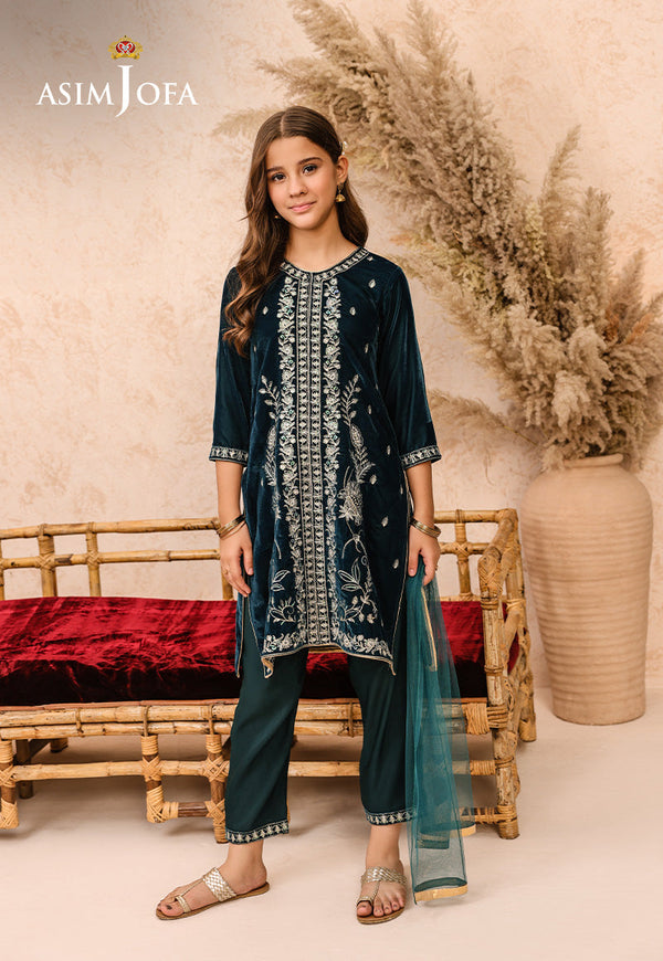 Asim Jofa | Velvet Edit | AJKV-07 - by - Libasekhas UK - Registered Vendor of : Asim Jofa - 100% Original Designer Dresss
