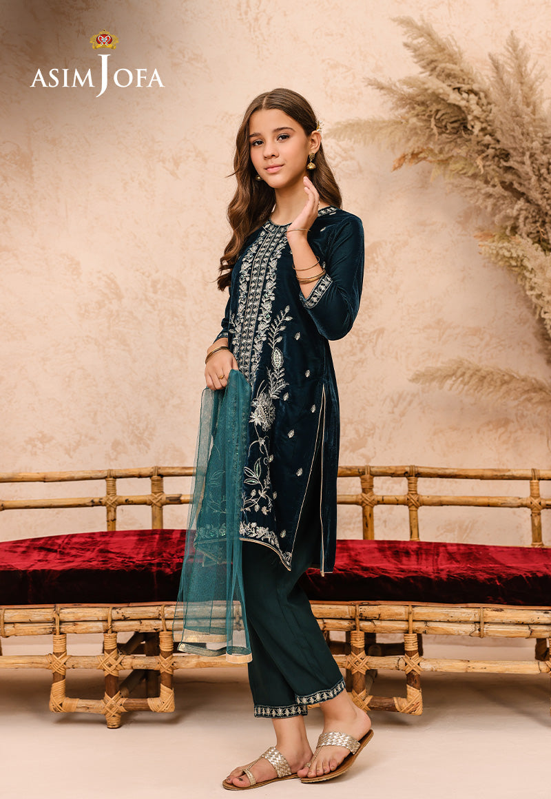 Asim Jofa | Velvet Edit | AJKV-07 - by - Libasekhas UK - Registered Vendor of : Asim Jofa - 100% Original Designer Dresss