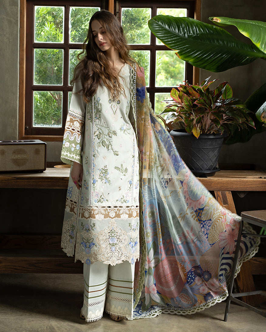 Esmel | Mon Tresor Luxe Lawn 26 | Perla - by Libasekhas UK - Registered Vendor of : Esmel - 100% Original Designer Dress