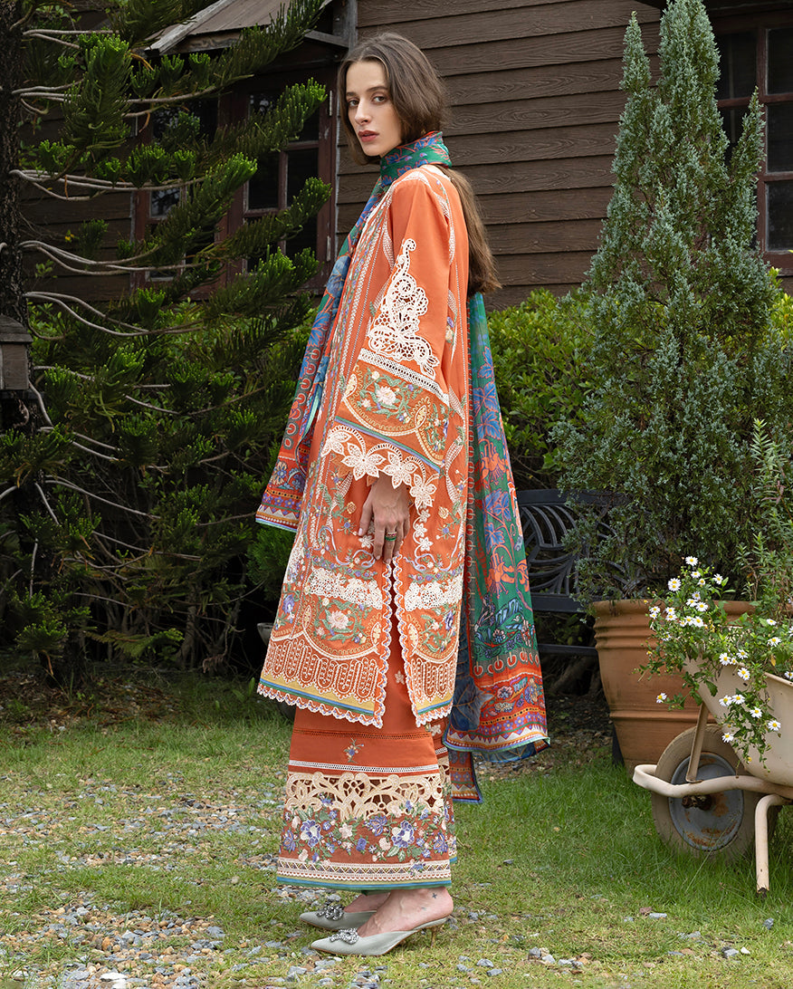 Esmel | Mon Tresor Luxe Lawn 26 | Vita - by Libasekhas UK - Registered Vendor of : Esmel - 100% Original Designer Dress