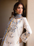 Faiza Faisal | Marine Luxury Lawn 25 | MIRHA - by - Libasekhas UK - Registered Vendor of : Faiza Faisal - 100% Original Designer Dresss