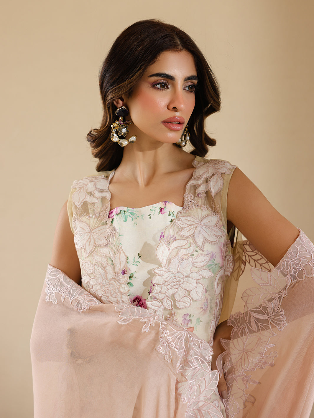 Faiza Faisal | Marine Luxury Lawn 25 | ELISHA - Ladies Clothes -  Libasekhas
