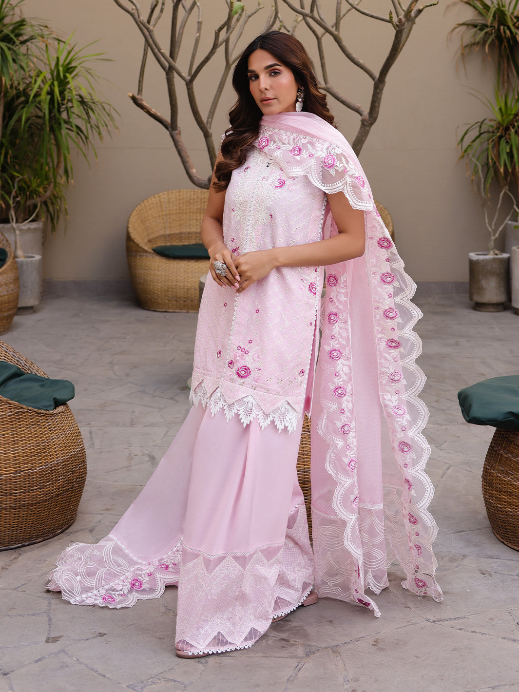 Faiza Faisal | Marine Luxury Lawn 25 | RENA - Ladies Clothes -  Libasekhas