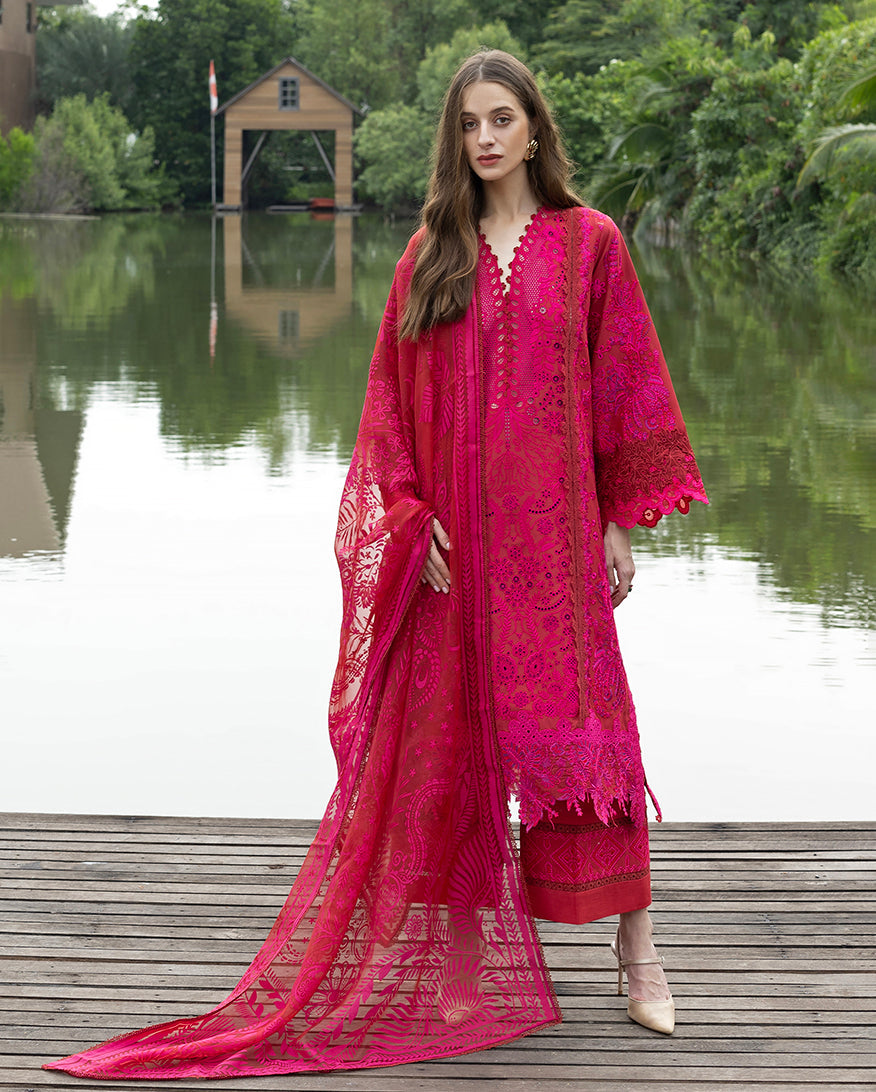 Esmel | Mon Tresor Luxe Lawn 26 | Rina - by Libasekhas UK - Registered Vendor of : Esmel - 100% Original Designer Dress