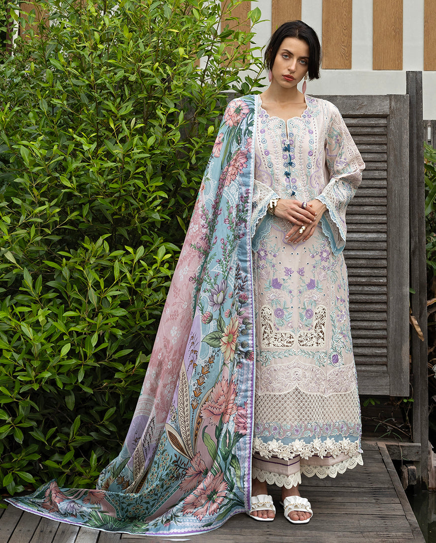 Esmel | Mon Tresor Luxe Lawn 26 | Aria - by Libasekhas UK - Registered Vendor of : Esmel - 100% Original Designer Dress