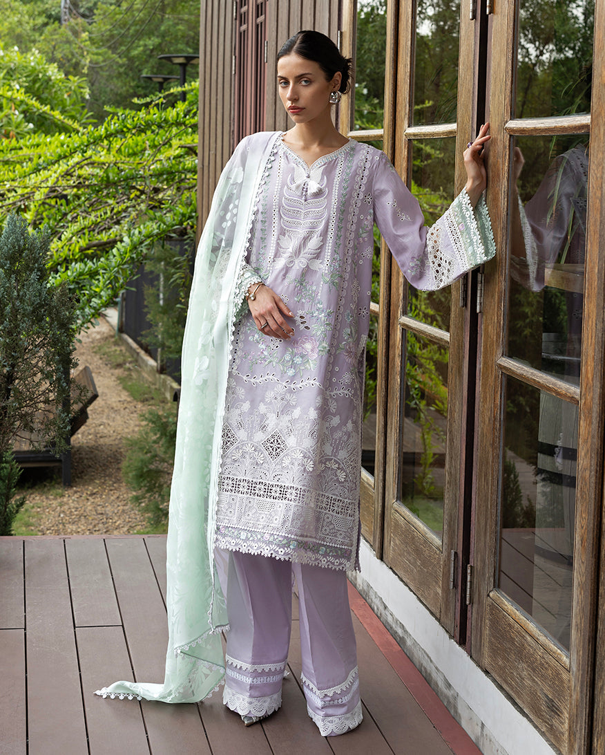 Esmel | Mon Tresor Luxe Lawn 26 | Lila - by Libasekhas UK - Registered Vendor of : Esmel - 100% Original Designer Dress