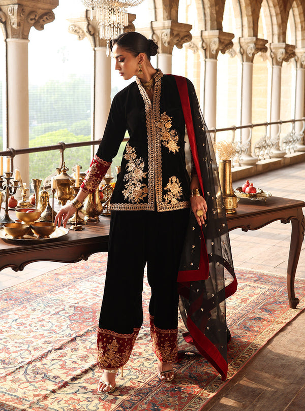 Zainab Chottani | Velura Velvet Edit 25 | Vian Farshi - by Libasekhas UK - Registered Vendor of : Zainab Chottani - 100% Original Designer Dress