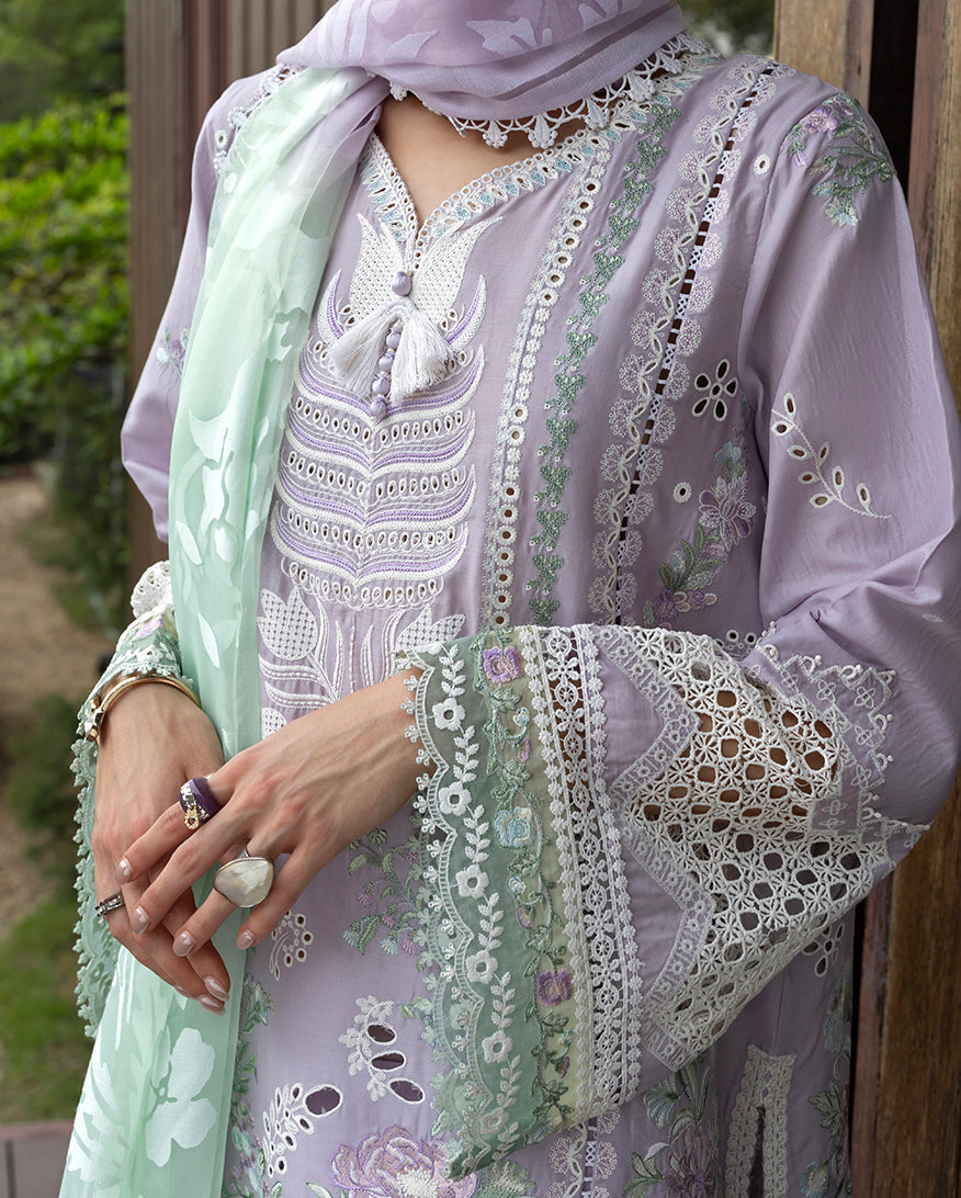 Esmel | Mon Tresor Luxe Lawn 26 | Lila - by Libasekhas UK - Registered Vendor of : Esmel - 100% Original Designer Dress