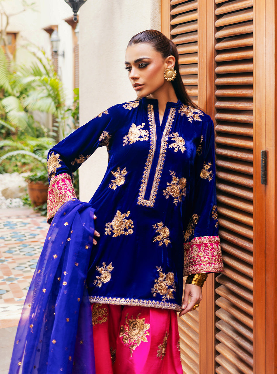 Zainab Chottani | Velvet 25 | Jia - by Libasekhas UK - Registered Vendor of : Zainab Chottani - 100% Original Designer Dress