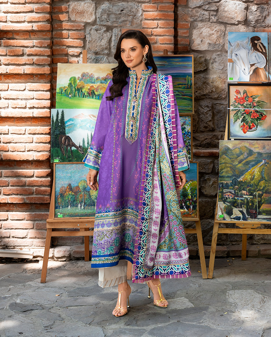 Mushq | Nirvana Printed Silk | Cosmic Spindle - by Libasekhas UK - Registered Vendor of : Mushq - 100% Original Designer Dress