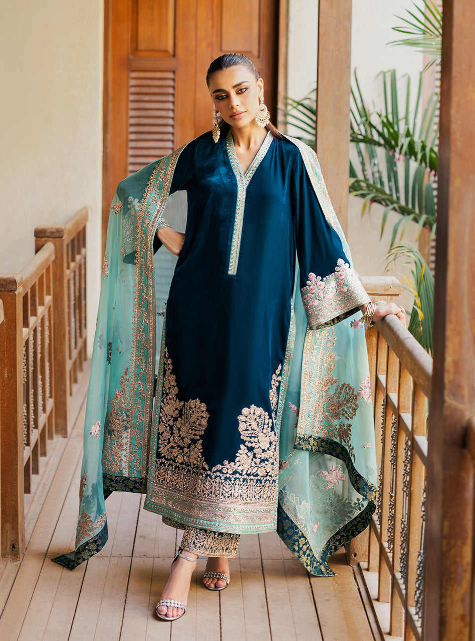 Zainab Chottani | Velvet 25 | Elsa - by Libasekhas UK - Registered Vendor of : Zainab Chottani - 100% Original Designer Dress