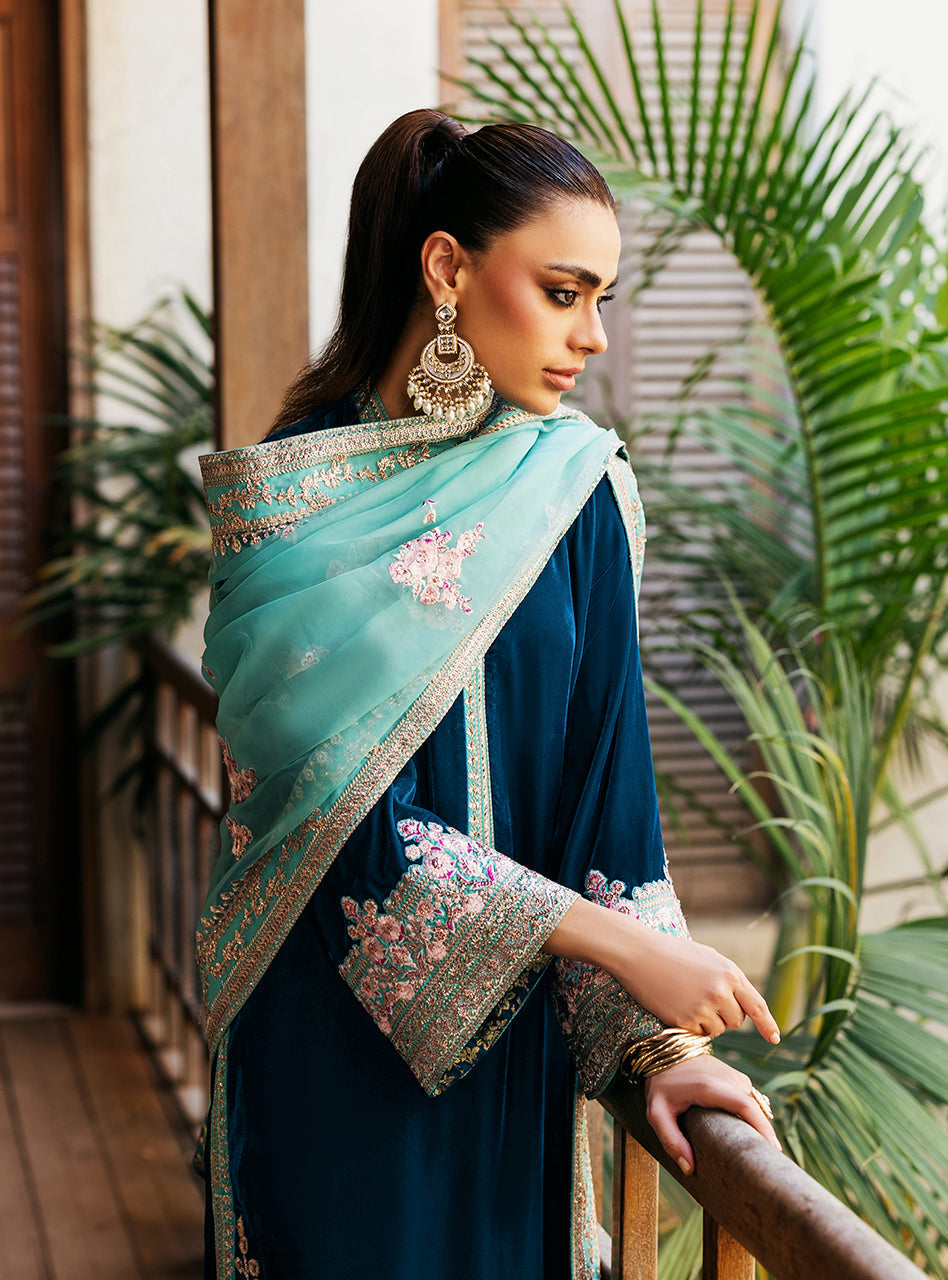 Zainab Chottani | Velvet 25 | Elsa - by Libasekhas UK - Registered Vendor of : Zainab Chottani - 100% Original Designer Dress
