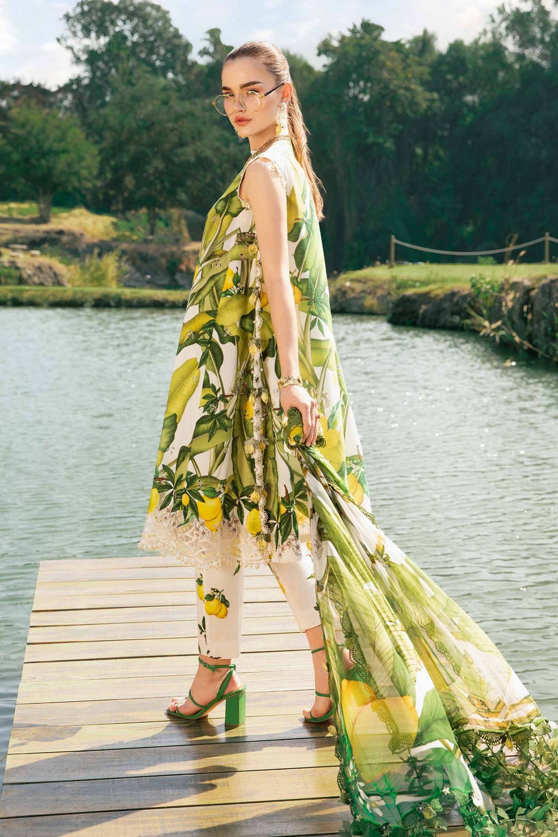 Maria B | M Prints 25 | MPT-2503-A - Ladies Clothes -  Libasekhas