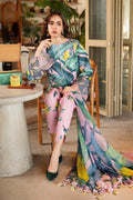 Maria B | M Prints 25 | MPT-2503-B - by - Libasekhas UK - Registered Vendor of : Maria B - 100% Original Designer Dresss