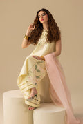 Erum Khan | Lillia Summer Edit | Butter Daze - by - Libasekhas UK - Registered Vendor of : Erum Khan - 100% Original Designer Dresss
