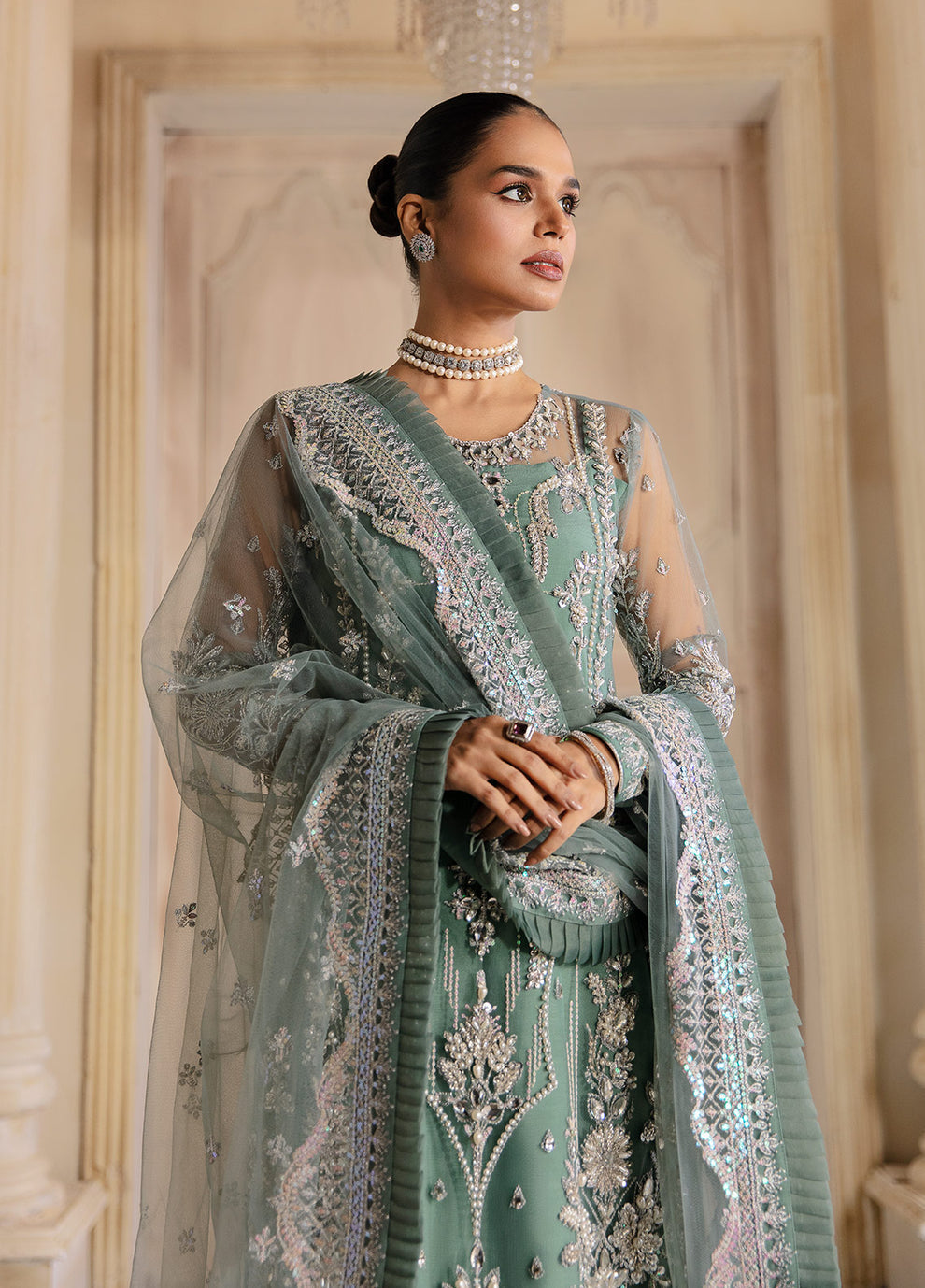 Gulaal | Wedding Formals | Nigar GL-WS-23V1-37 - by - Libasekhas UK - Registered Vendor of : Gulaal - 100% Original Designer Dresss