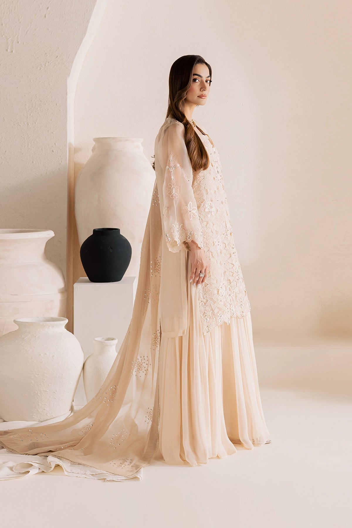 Vanya | Solana Luxe Pret |   FF-83 - by Libasekhas UK - Registered Vendor of : Vanya - 100% Original Designer Dress