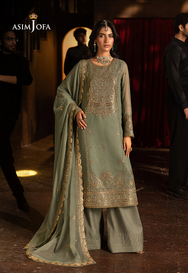 Asim Jofa | Festive Collection 25 | AJLF-07 - by - Libasekhas UK - Registered Vendor of : Asim Jofa - 100% Original Designer Dresss