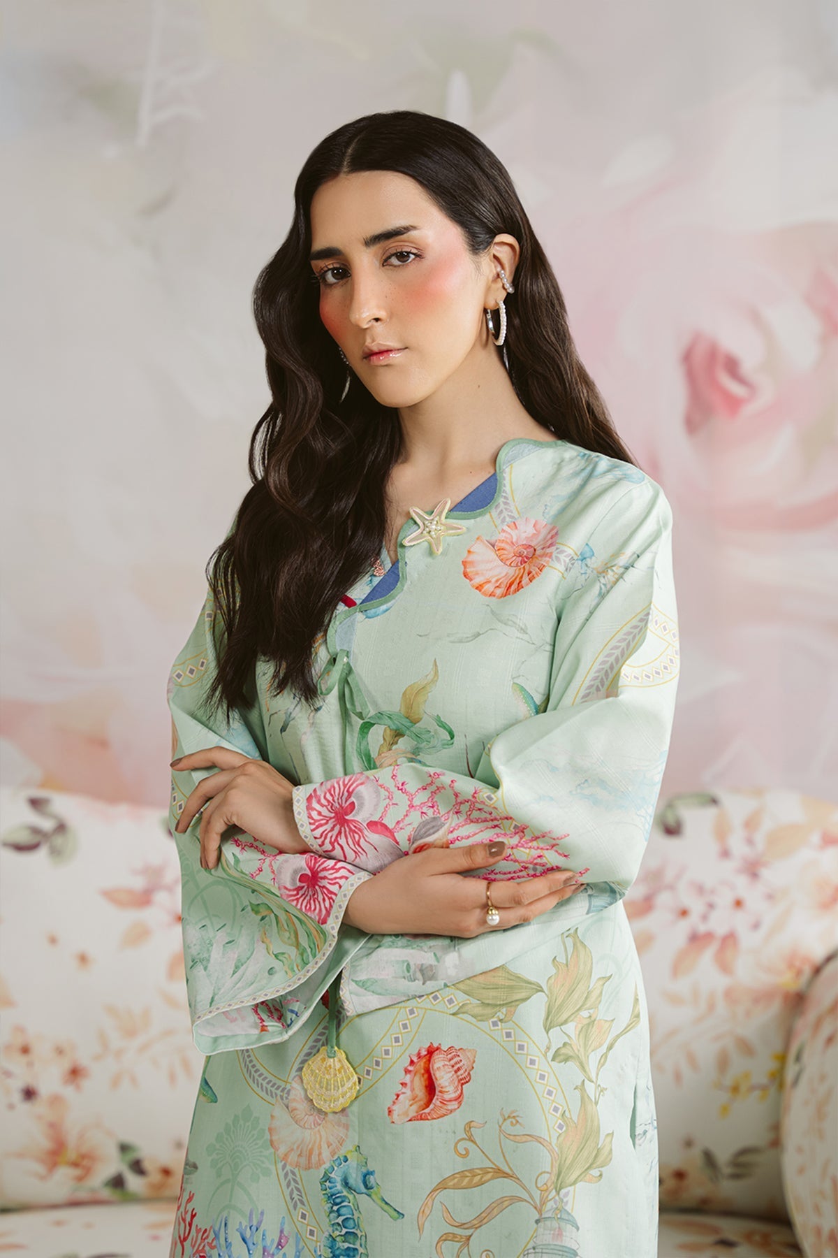 Vanya | Co Ords | CO-135 - by Libasekhas UK - Registered Vendor of : Vanya - 100% Original Designer Dress