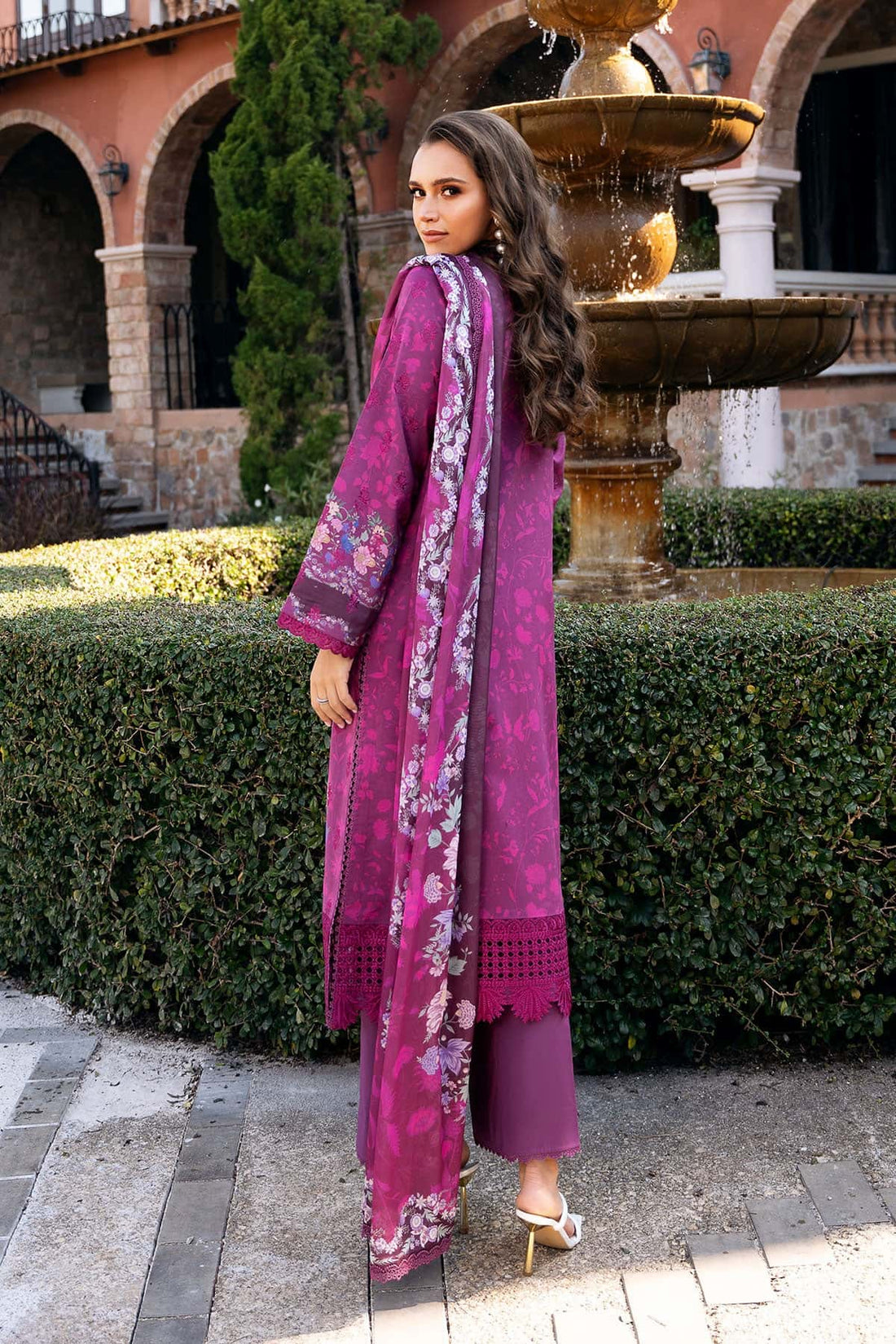 Afrozeh | Damask The Holiday Edit 25 | Eden B - by - Libasekhas UK - Registered Vendor of : Afrozeh - 100% Original Designer Dresss