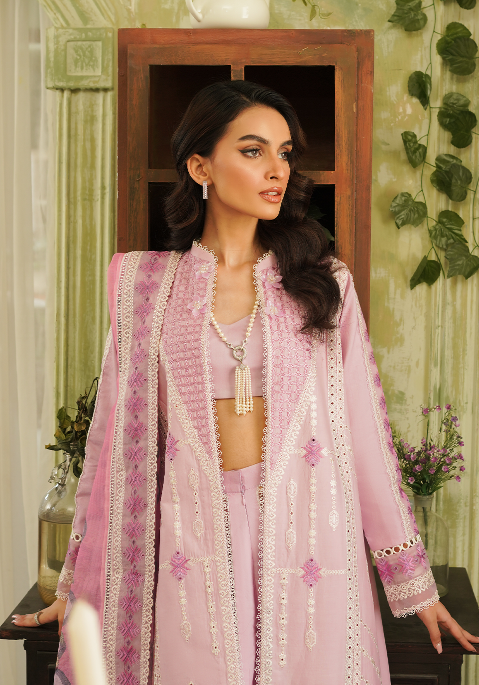 Zarqash | Tresor Luxury Lawn 24 | ZQT 001 FAYE - by - Libasekhas UK - Registered Vendor of : Zarqash - 100% Original Designer Dresss
