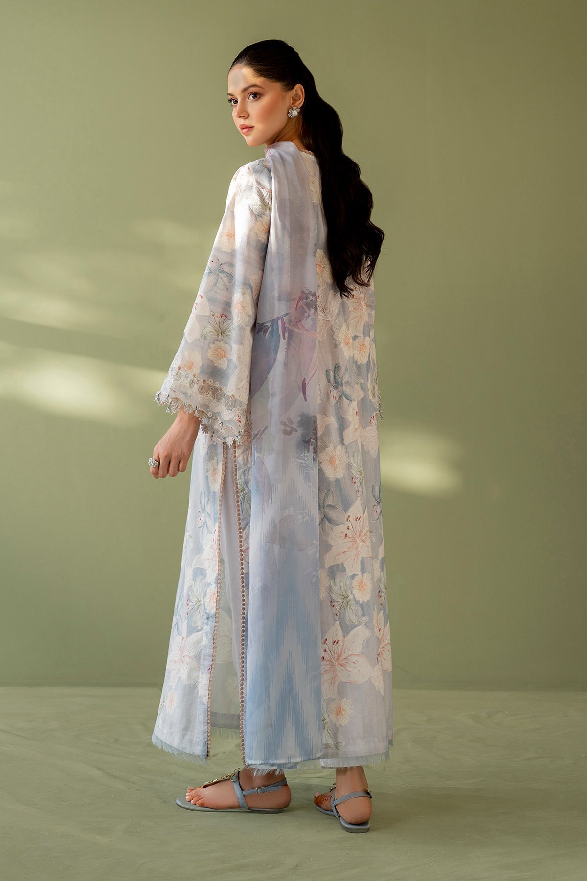 Baroque | Eid Printique | EMBROIDERED PRINTED LAWN UF-4166 - by - Libasekhas UK - Registered Vendor of : Baroque - 100% Original Designer Dresss