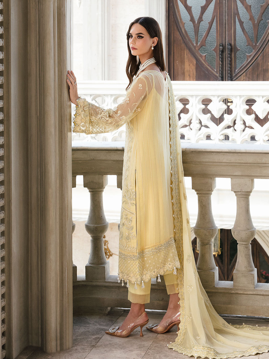 Gulaal | Embroidered Chiffon | SAHAR 04 - by - Libasekhas UK - Registered Vendor of : Gulaal - 100% Original Designer Dresss