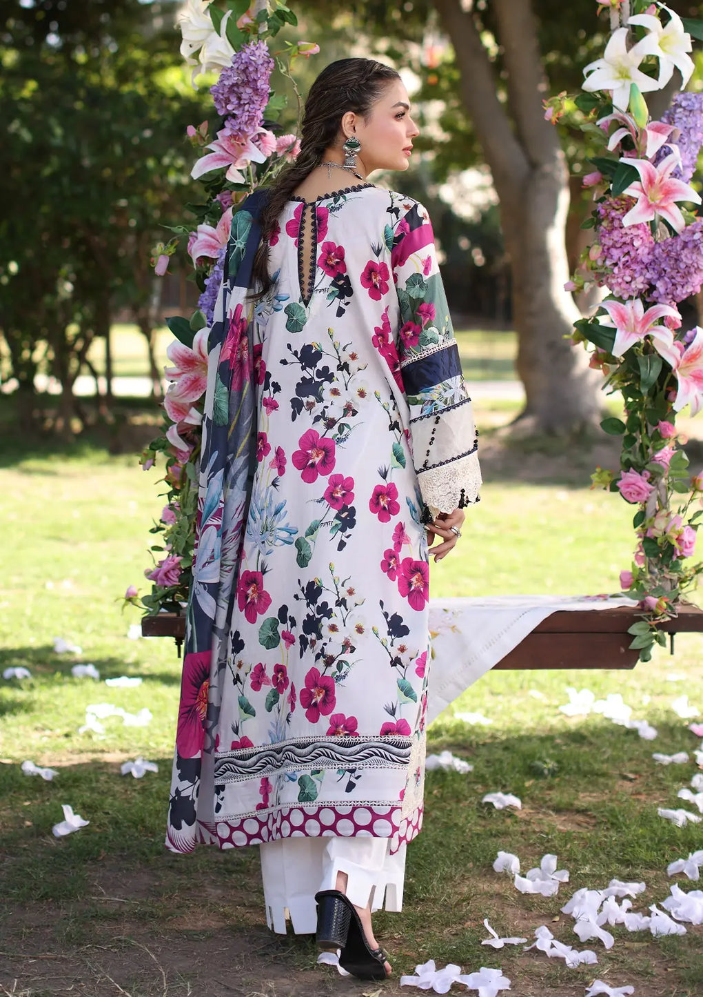 Elaf Premium | Prints Chikankari 24 | 01A LOVELIGHT - Luxury -  Libasekhas