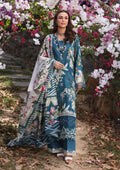 Elaf Premium | Prints Chikankari 24 | 02B SERENITA - by - Libasekhas UK - Registered Vendor of : Elaf Premium - 100% Original Designer Dresss