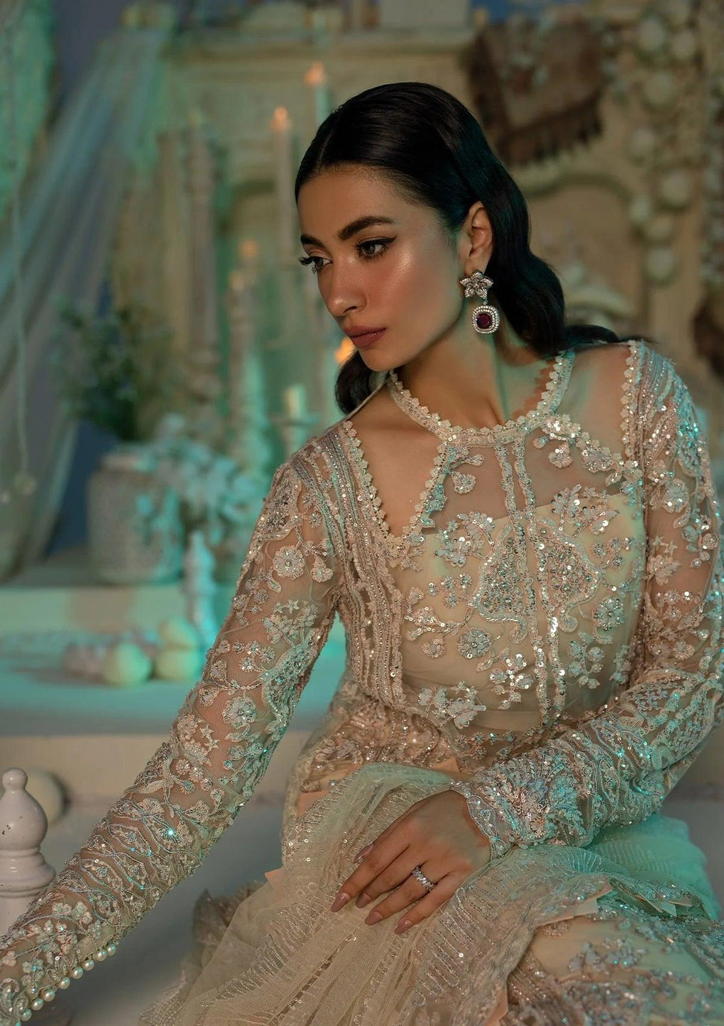 Elaf Premium | Evara Formals 24 | EFE-01 AURA - by - Libasekhas UK - Registered Vendor of : Elaf Premium - 100% Original Designer Dresss