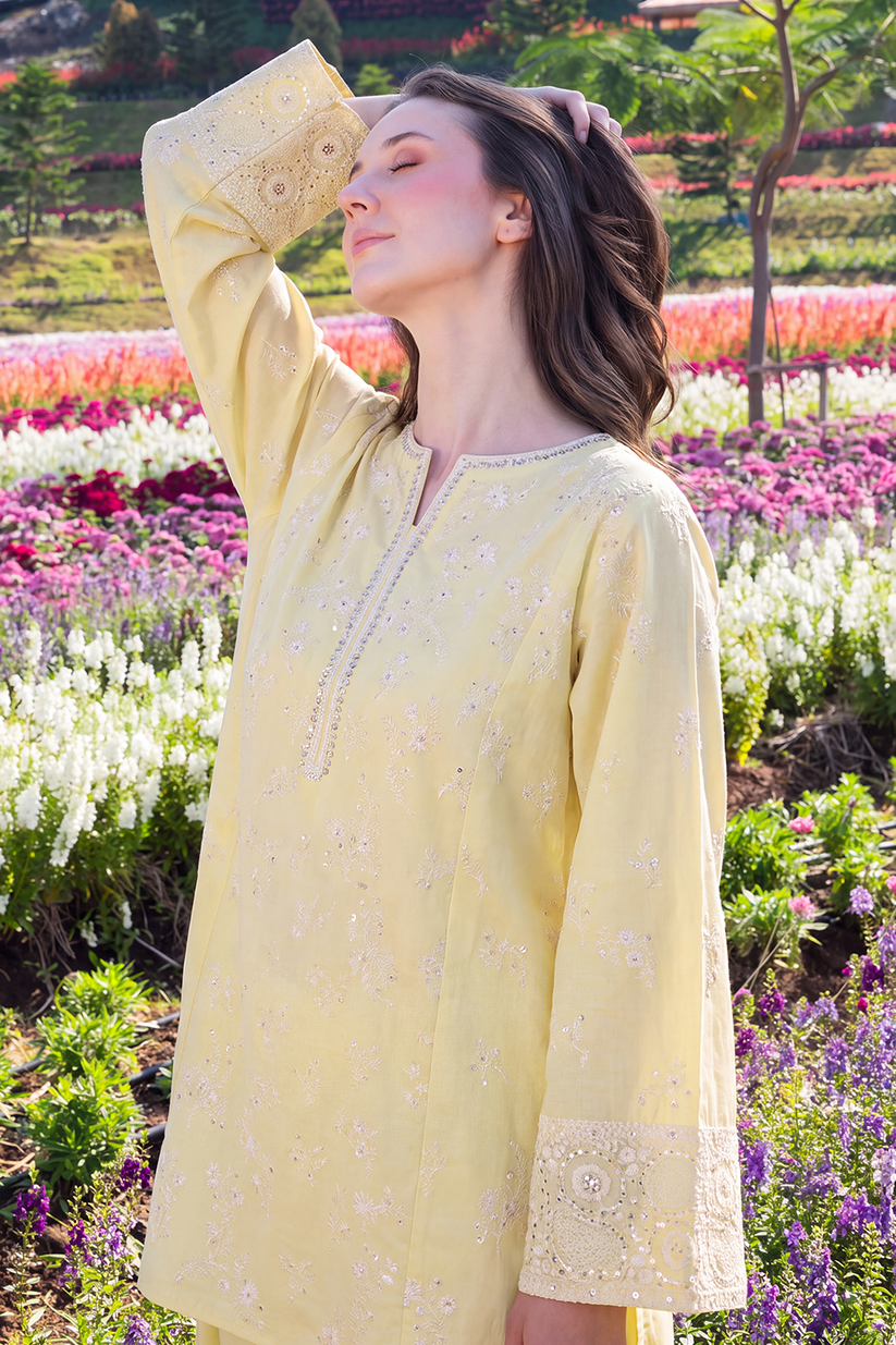 Saad Shaikh | Ease Fall Edit 26 | Muslin - by Libasekhas UK - Registered Vendor of : Saad Shaikh - 100% Original Designer Dress