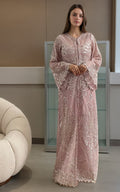 Threads and Motifs | Formal Dresses 25 | Net Embroidered Jacket - by Libasekhas UK - Registered Vendor of : Threads and Motifs - 100% Original Designer Dress