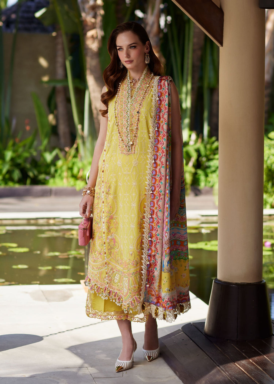 Kanwal Malik | Ariya Luxury Lawn 26 | Bianca - by Libasekhas UK - Registered Vendor of : Kanwal Malik - 100% Original Designer Dress