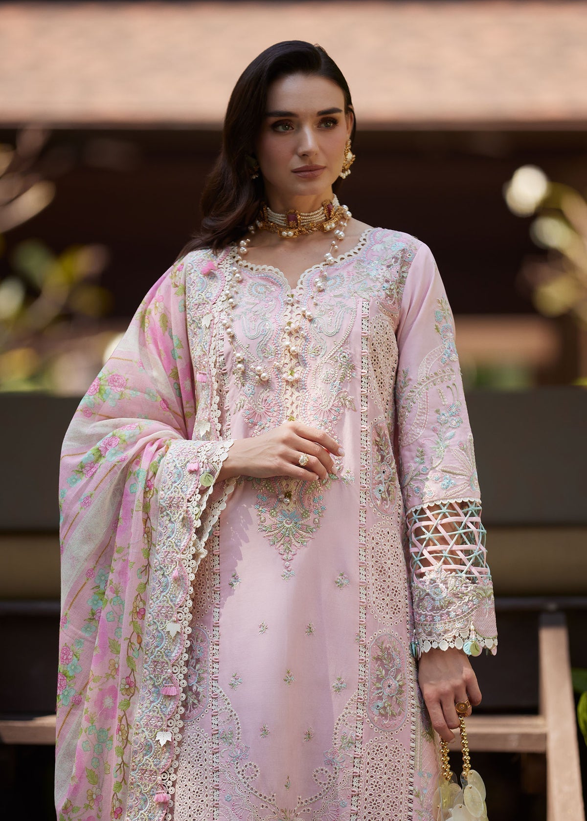 Kanwal Malik | Ariya Luxury Lawn 26 | Vivian - by Libasekhas UK - Registered Vendor of : Kanwal Malik - 100% Original Designer Dress