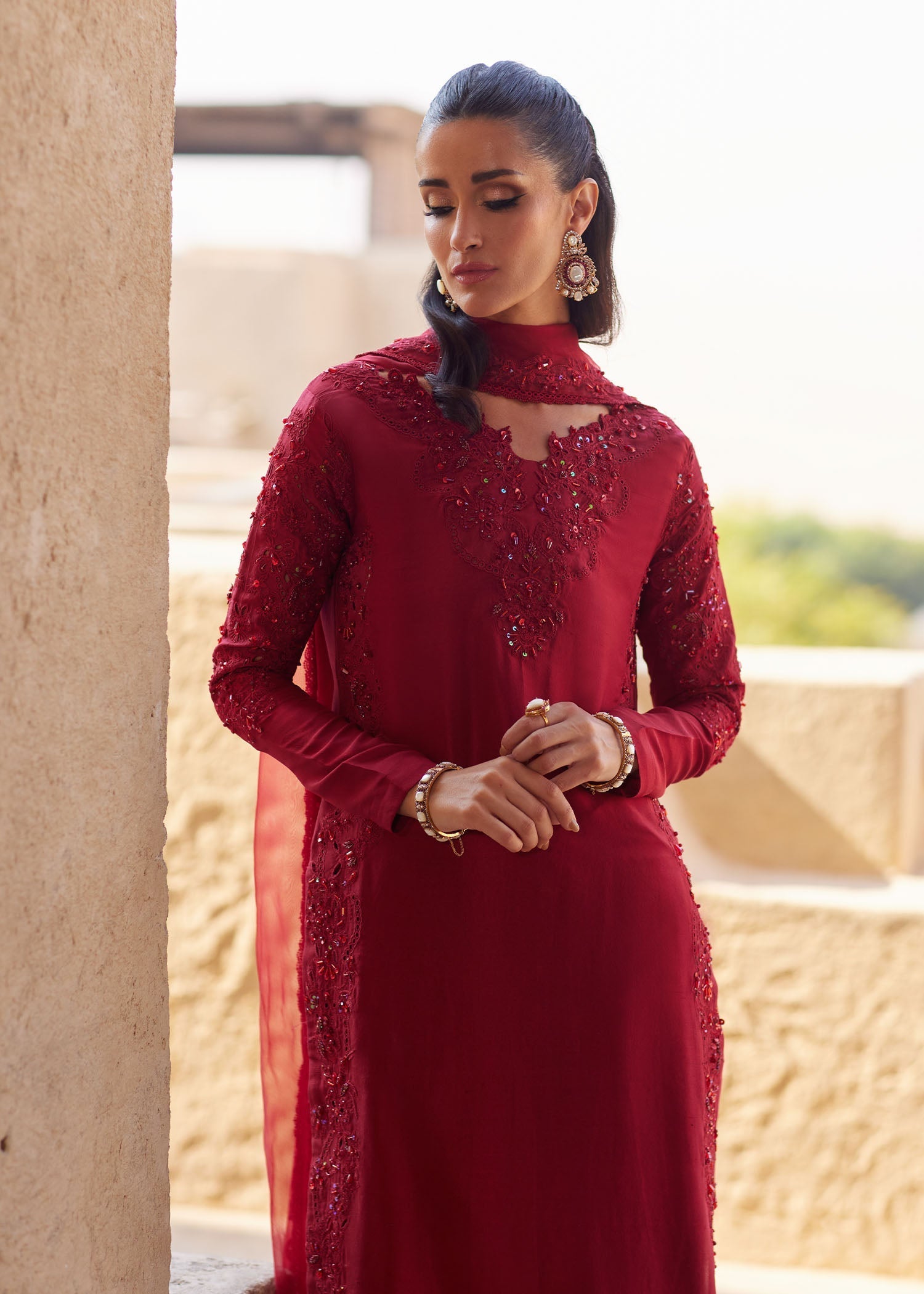 Kanwal Malik | Ghina Luxury Pret | Nour - by Libasekhas UK - Registered Vendor of : Kanwal Malik - 100% Original Designer Dress