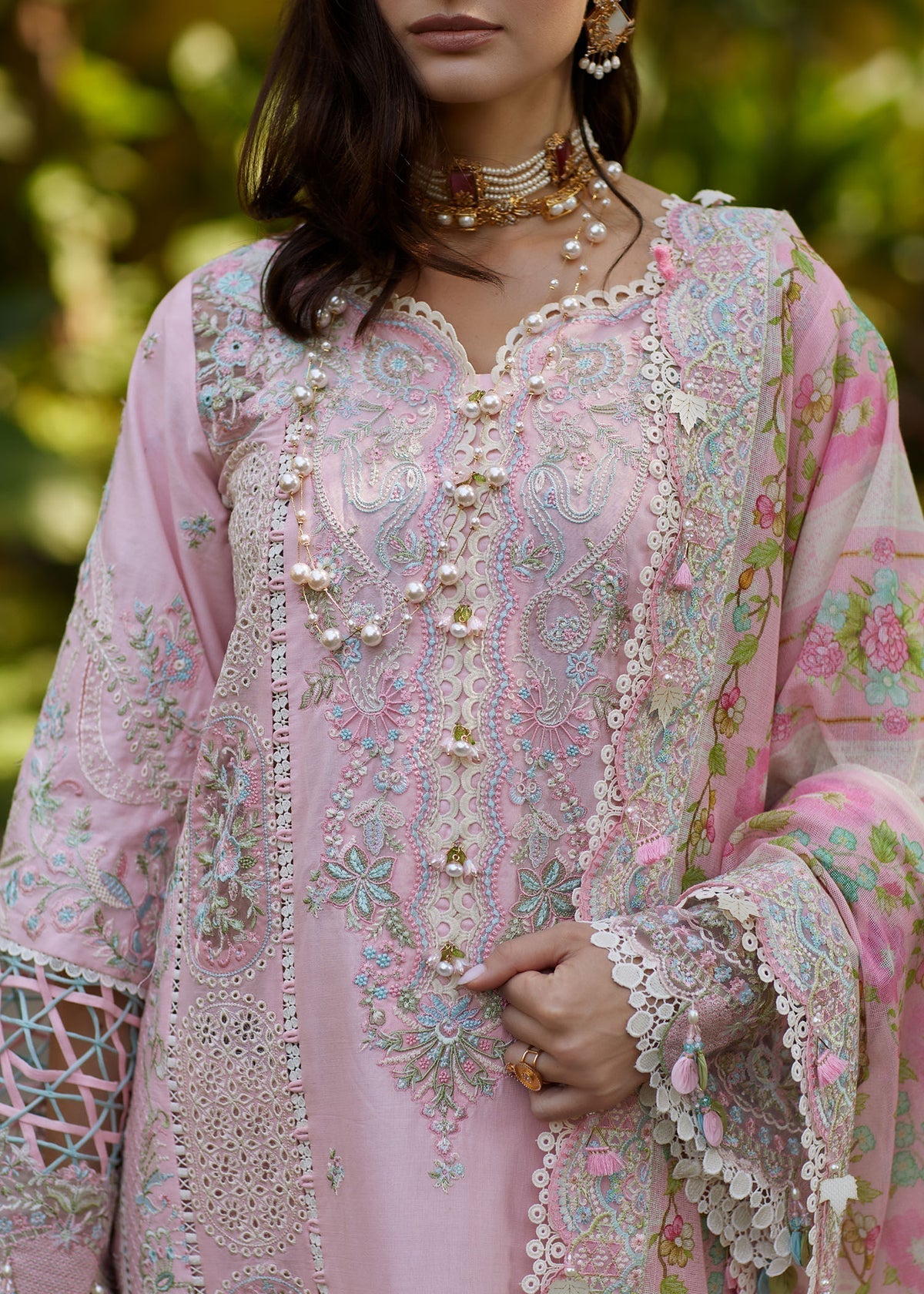 Kanwal Malik | Ariya Luxury Lawn 26 | Vivian - by Libasekhas UK - Registered Vendor of : Kanwal Malik - 100% Original Designer Dress