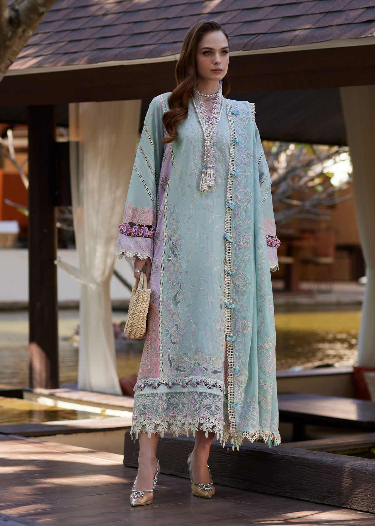 Kanwal Malik | Ariya Luxury Lawn 26 | Eliana - by Libasekhas UK - Registered Vendor of : Kanwal Malik - 100% Original Designer Dress
