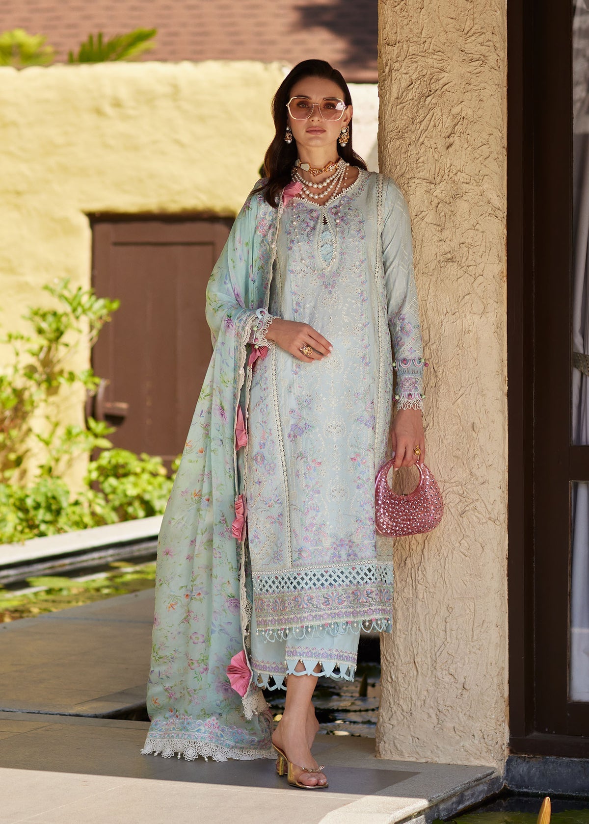 Kanwal Malik | Ariya Luxury Lawn 26 | Elora - by Libasekhas UK - Registered Vendor of : Kanwal Malik - 100% Original Designer Dress