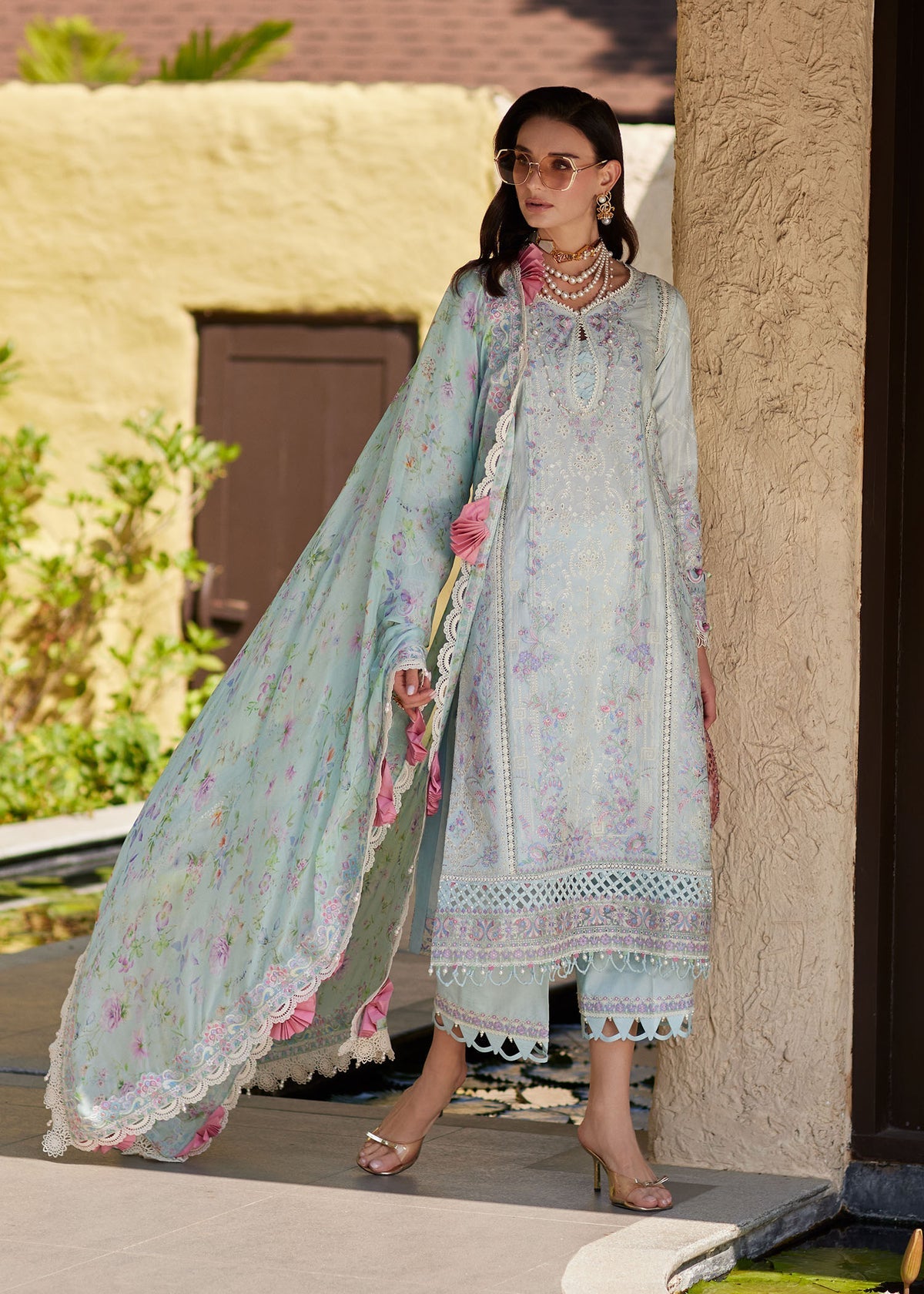 Kanwal Malik | Ariya Luxury Lawn 26 | Elora - by Libasekhas UK - Registered Vendor of : Kanwal Malik - 100% Original Designer Dress