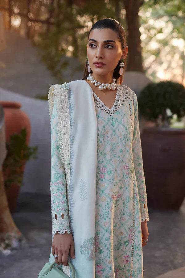 Suffuse | Casual Pret Eid 24 | Azur - by - Libasekhas UK - Registered Vendor of : Suffuse - 100% Original Designer Dresss