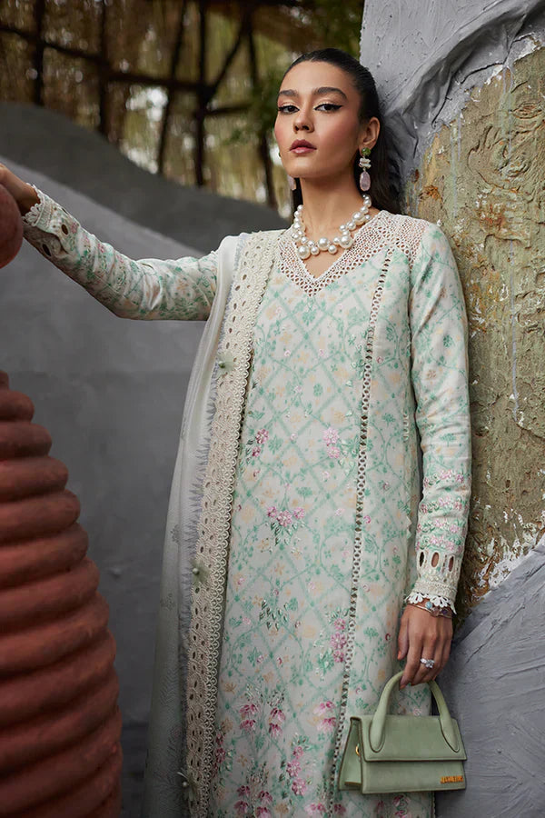 Suffuse | Casual Pret Eid 24 | Azur - by - Libasekhas UK - Registered Vendor of : Suffuse - 100% Original Designer Dresss