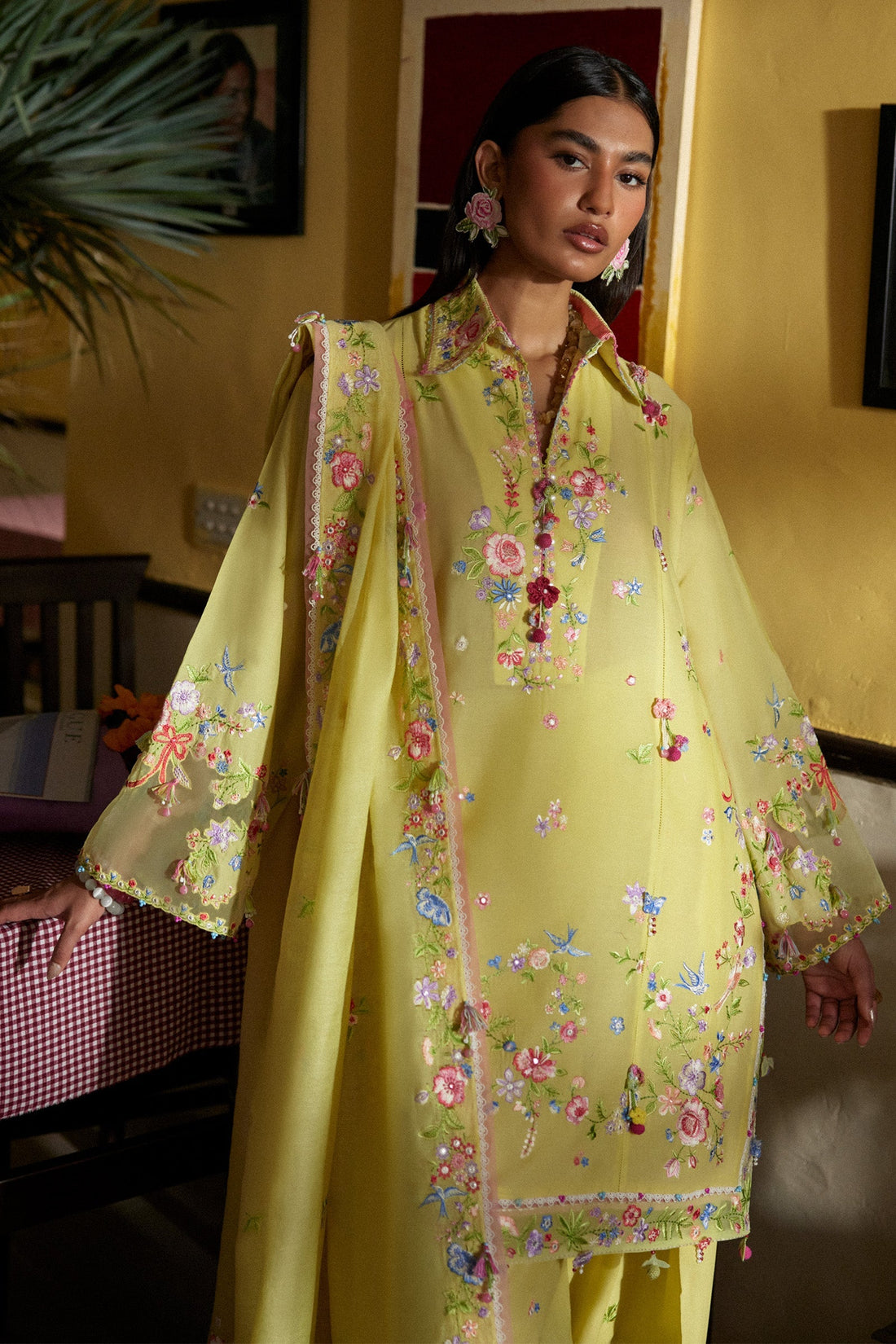 Zaha | Festive Lawn 26 | QUEEN OF THE ANDES (ZF26-08) - by Libasekhas UK - Registered Vendor of : Zaha - 100% Original Designer Dress