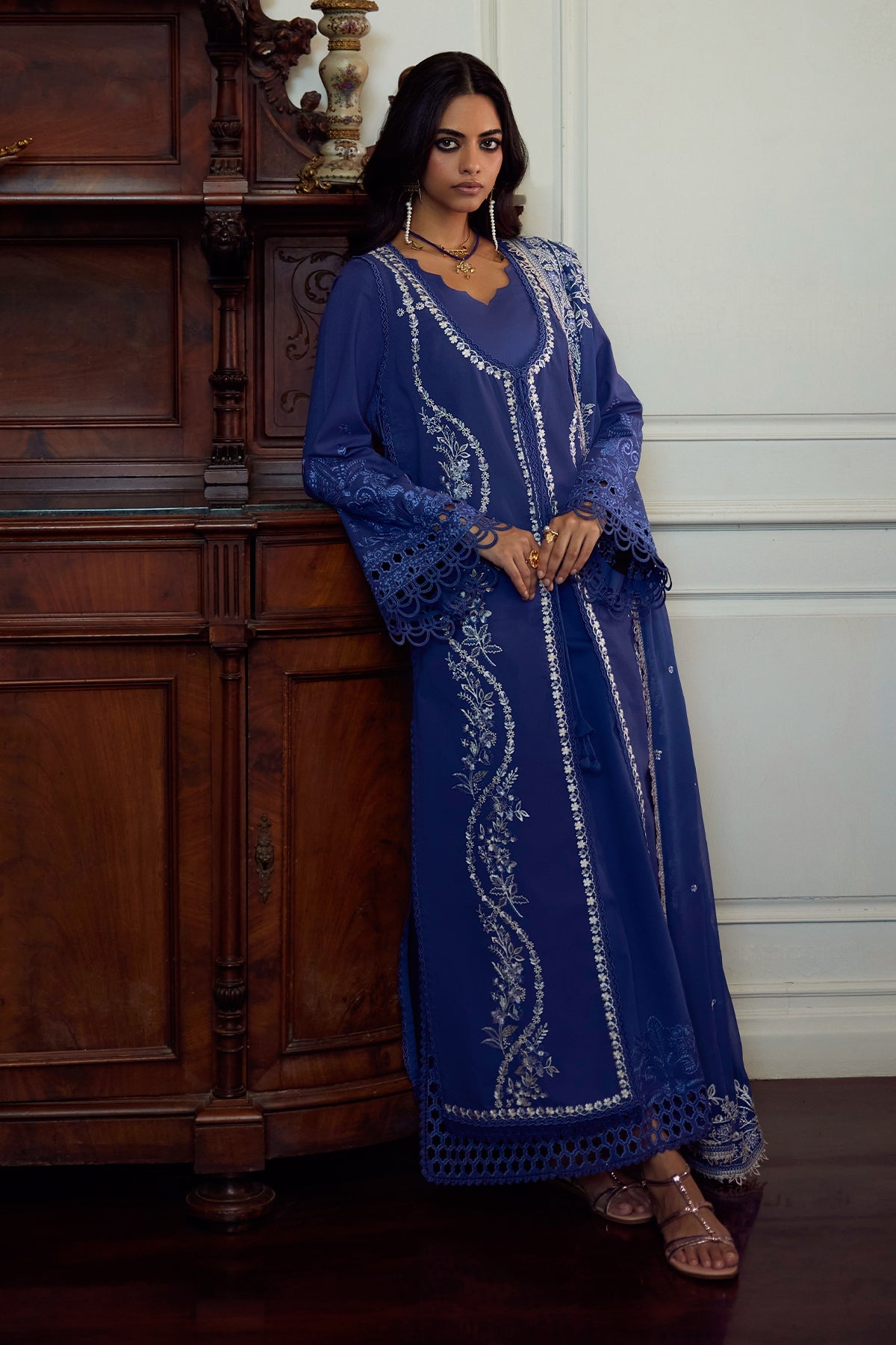 Saad Bin Shahzad | Summer Pret'26 | ESLEM - by Libasekhas UK - Registered Vendor of : Saad Bin Shahzad - 100% Original Designer Dress