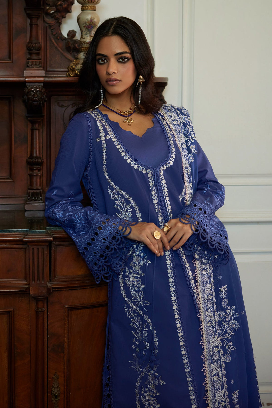 Saad Bin Shahzad | Summer Pret'26 | ESLEM - by Libasekhas UK - Registered Vendor of : Saad Bin Shahzad - 100% Original Designer Dress