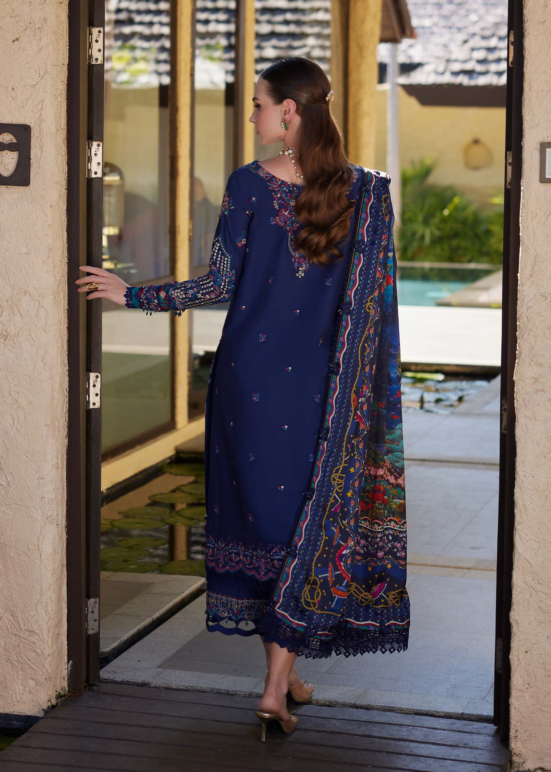 Kanwal Malik | Ariya Luxury Lawn 26 | Mehrin - by Libasekhas UK - Registered Vendor of : Kanwal Malik - 100% Original Designer Dress